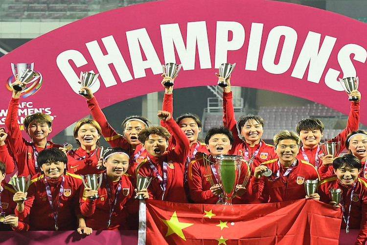 จีนเอาชนะเกาหลีใต้ 3-2 ในรอบชิงชนะเลิศ คว้าแชมป์เอเชียนคัพหญิง AFC เป็นครั้งที่ 9